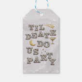 Cool Meisje Glam Glitter Metallic Disco Bacheloret Cadeaulabel (Voorkant)