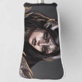 Cool Meisje Gothic Warrior Golfheadcover (Draai 90)