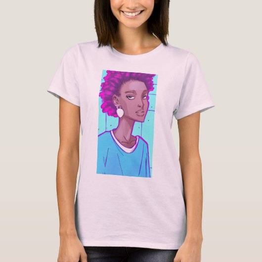 Cool Meisje T-shirt (Voorkant)