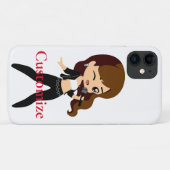 Cool Meisje Zingt Karaoke Thunder_Cove Case-Mate iPhone Case (Achterkant (horizontaal))