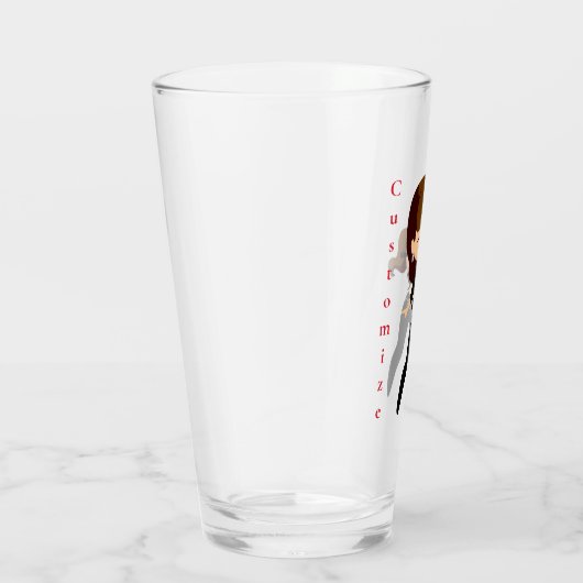 Cool Meisje Zingt Karaoke Thunder_Cove Glas (Rechts)