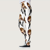 Cool Meisje Zingt Karaoke Thunder_Cove Leggings (Links)