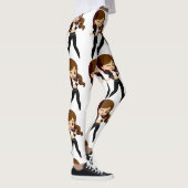 Cool Meisje Zingt Karaoke Thunder_Cove Leggings (Rechts)