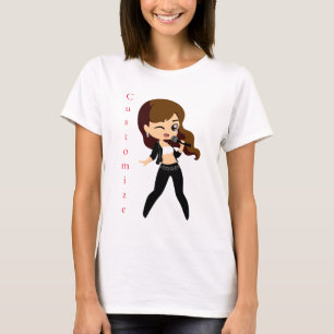 Cool Meisje Zingt Karaoke Thunder_Cove T-shirt