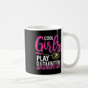 Cool Meisjes Spelen Badminton Koffiemok