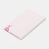 Cool Meisjesjurk - Persoonlijk Post-it® Notes (Schuin)
