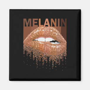 Cool Melanin Queen Lips Black Queen Magneet