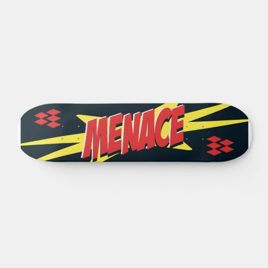 Cool MENACE Deck Persoonlijk Skateboard (Horizontaal)