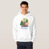 Cool Merry Christmas -Happy New Year Hoodie (Voorkant volledig)