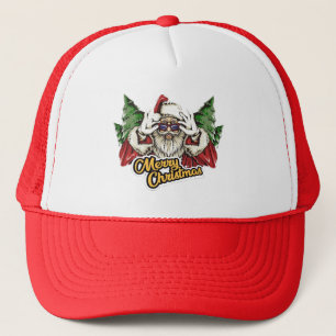 Cool Merry Kerstmis Pet! Trucker Pet