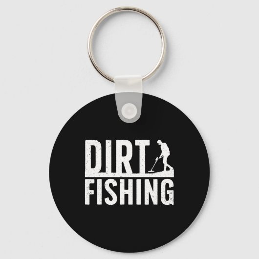 Cool Metal Detecting Voor Mannen Vrouwen Detector Sleutelhanger (Voorkant)