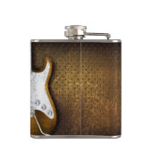 Cool Metal Grunge Electric Guitar Personalized Heupfles (Achterkant)