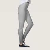 Cool Metallic Aluminium Borden grijs Leggings (Rechts)