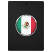 Cool Mexico Flag Design Klembord (Achterkant)