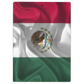 Cool Mexico Flag Design Klembord (Achterkant)