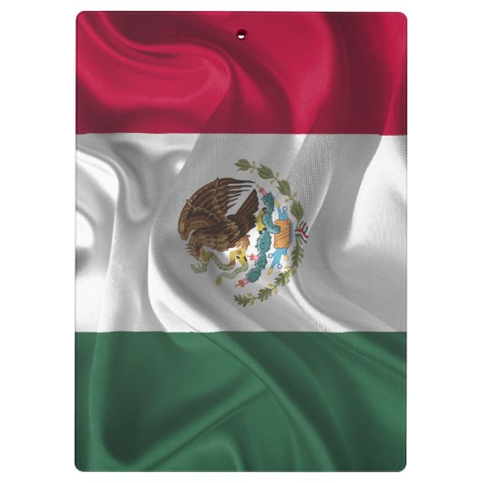 Cool Mexico Flag Design Klembord (Achterkant)