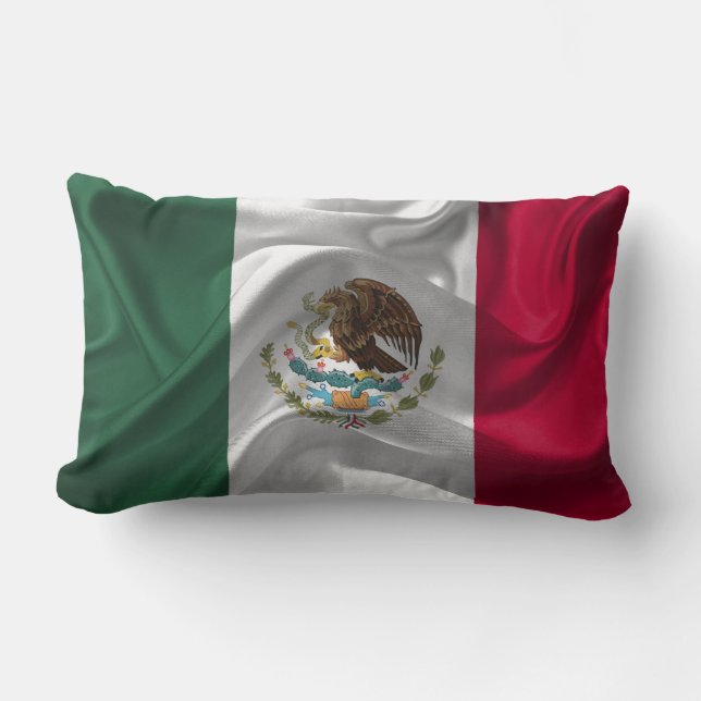 Cool Mexico Flag Design Kussen (Voorkant)