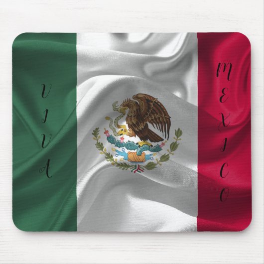 Cool Mexico Flag Design Muismat (Voorkant)