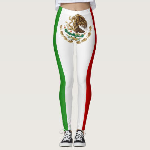 Cool Mexico Flag Mode Leggings