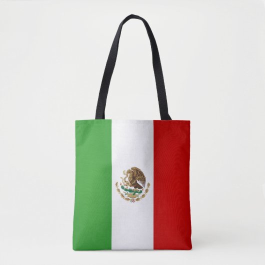 Cool Mexico Flag Mode Tote Bag (Voorkant)