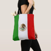 Cool Mexico Flag Mode Tote Bag (Dichtbij)