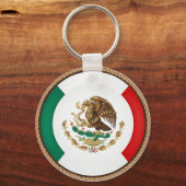 Cool Mexico Flag Seal Sleutelhanger (Voorkant)