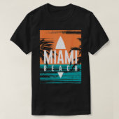 Cool Miami Beach s I Love Miami Florida Miami T-shirt (Design voorkant)