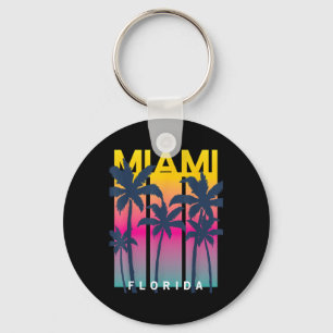 Cool Miami Florida Graphic Design T - shirts, ik h Sleutelhanger