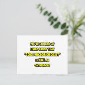 Cool Microbiologist is GEEN Oxymoron Briefkaart (Staand voorkant)