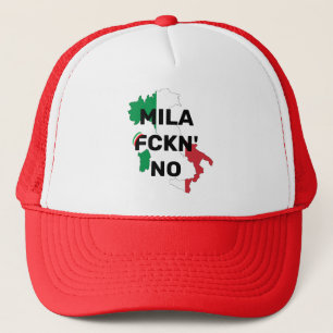 Cool MILANO - Mila Fckn No. met vlag Trucker Pet