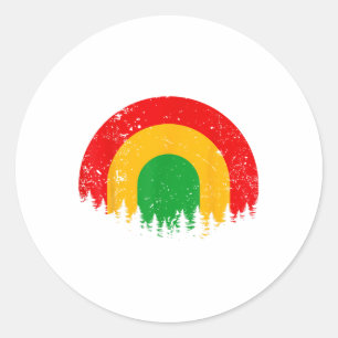 Cool Milieu Natuur Ecologisch Eco-vriendelijk _1 Ronde Sticker