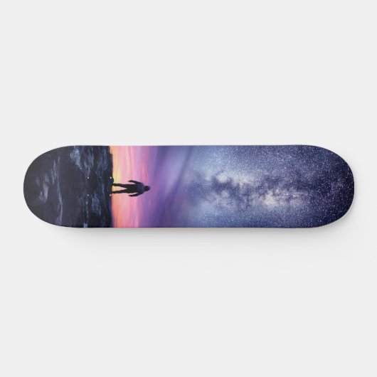 Cool Milky Way Persoonlijk Skateboard (Horizontaal)