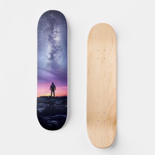 Cool Milky Way Persoonlijk Skateboard (Voorkant)