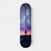 Cool Milky Way Persoonlijk Skateboard (Voorkant)