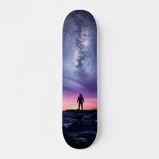 Cool Milky Way Persoonlijk Skateboard (Voorkant)