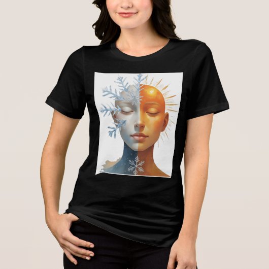 Cool Mind Warm Heart T-Shirt – Minimalist Mental  (Voorkant)