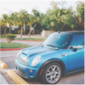 Cool Mini Cooper sticker (Voorkant)