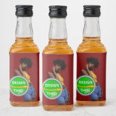 COOL! Mini Liquor Bottle Labels (3x2) - Set van 10 Likeurfles Etiket (Flessen)