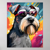 Cool Mini Schnauzer Poster (Voorkant)