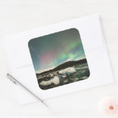 Cool Mix Aurora Vierkante Sticker (Envelop)