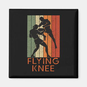 Cool Mma, Kickboksen en Muay Thai vliegende knie Magneet