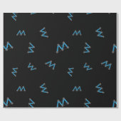 Cool Moac Cryptocurrency Coin Sign Patroon Cadeaupapier (Vlak)