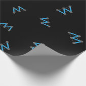 Cool Moac Cryptocurrency Coin Sign Patroon Cadeaupapier (Hoek)