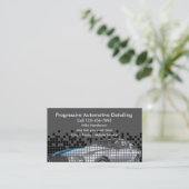 Cool Mobiel Auto Detail Visitekaartje (Staand voorkant)