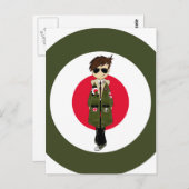 Cool Mod Briefkaart (Voorkant / Achterkant)