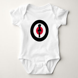 Cool Mod in Silhouette Romper