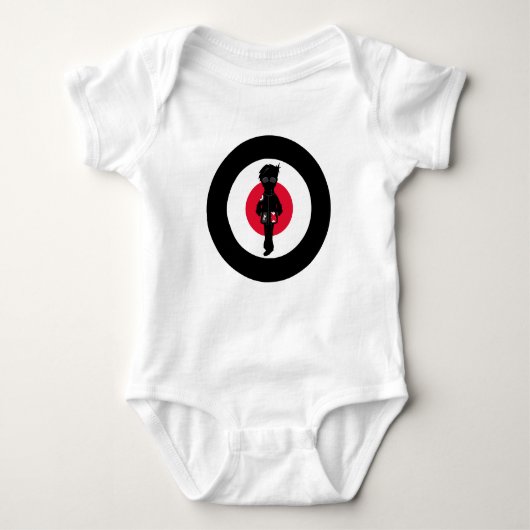 Cool Mod in Silhouette Romper (Voorkant)