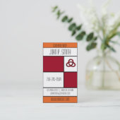 Cool Mod Professional Boxed-Visitekaartjes Visitekaartje (Staand voorkant)