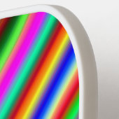 Cool mod strepen op maat pickleball paddle (Links Detail)