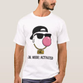 Cool Mode: Activated – Minimalist Street Style T-shirt (Voorkant)